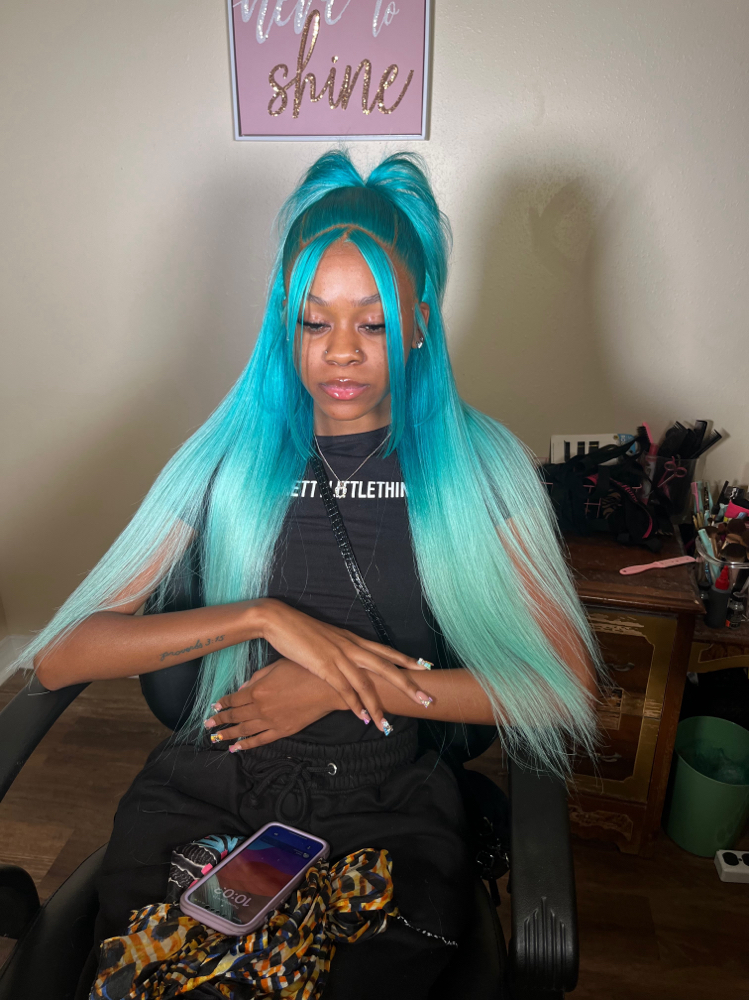 Wig Installl x Color Service 🎨