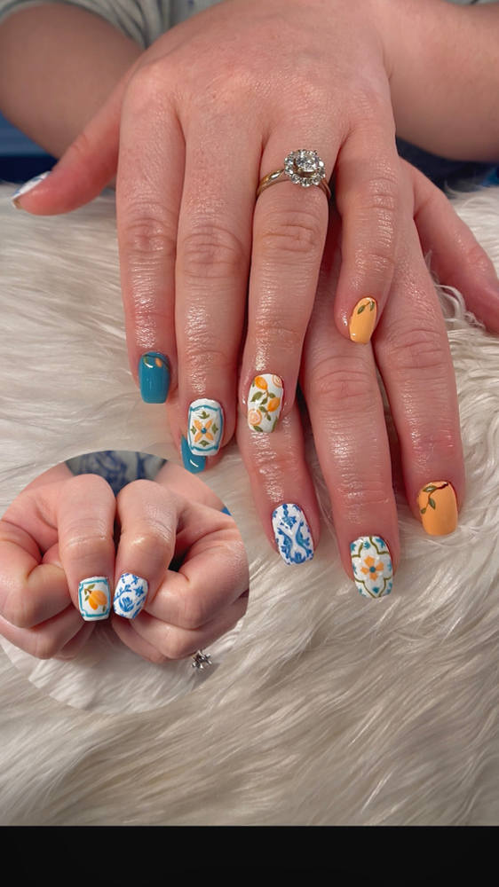 Structured Manicure + Tier 3 Design