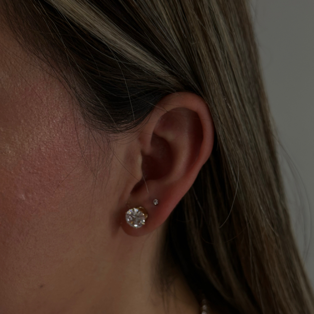 Lobe Piercing at Luxe Beauty Studio in Cottonwood, AZ