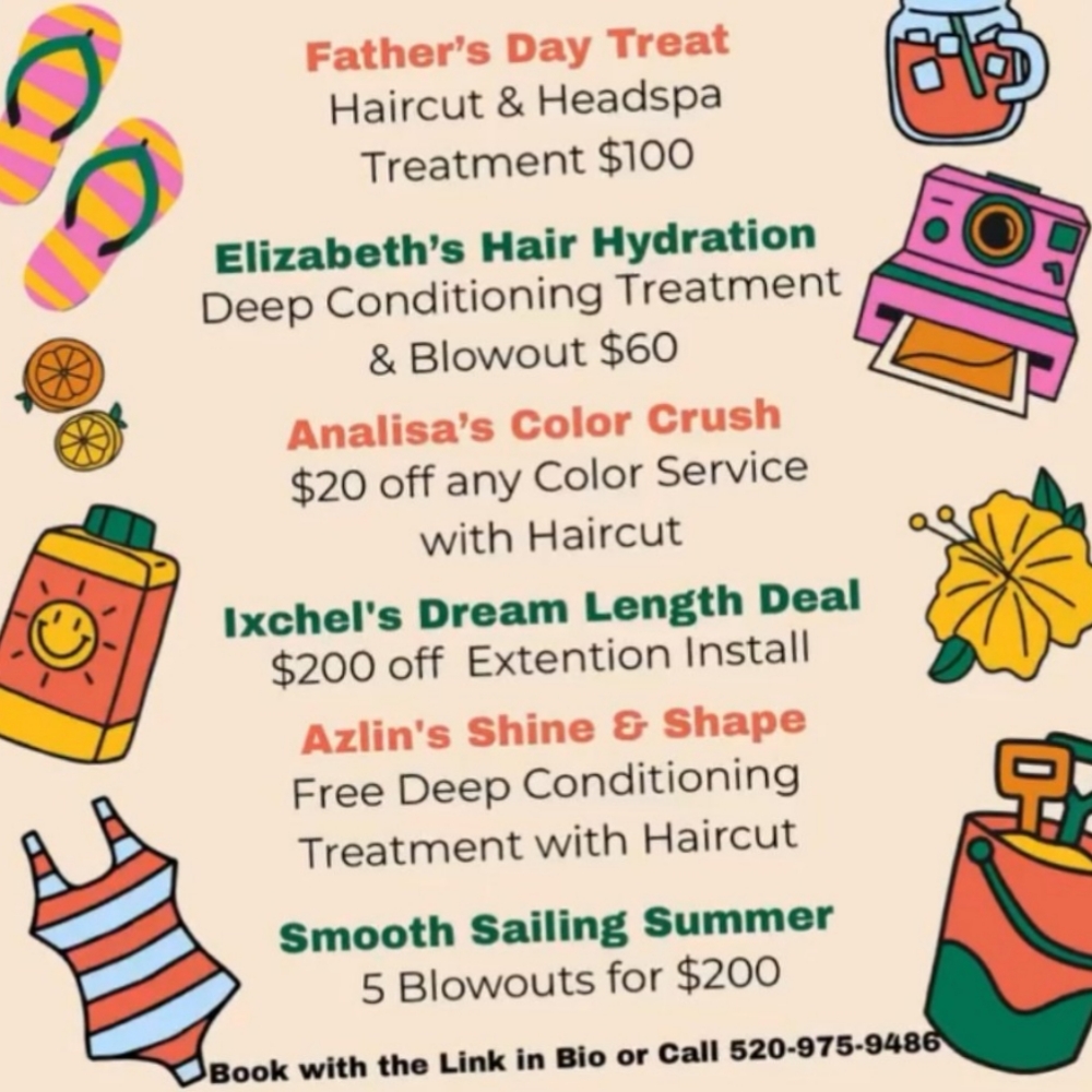SMOOTH SAILING SUMMER $200 at The Hair Spa & Dry Bar in Tucson, AZ