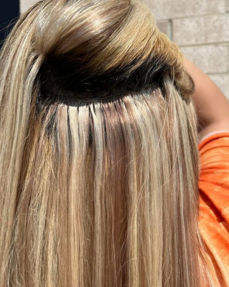 Sew In Extension Removal