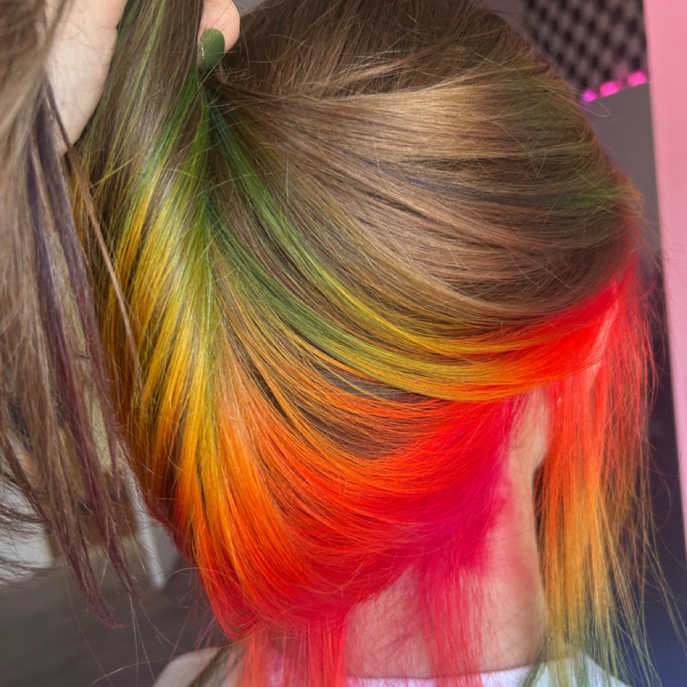 Partial Vivid Service at Color Theory in Hickory, NC