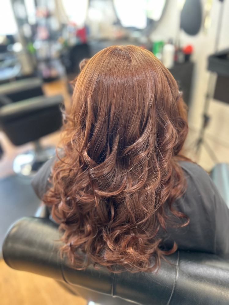 Hair Color at Lu Hair Salon and Barbershop in South Elgin, IL