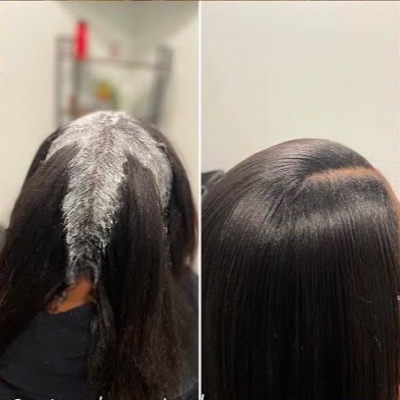 Relaxer Touch Up at CLX Wellness Collective in Camp Springs, MD