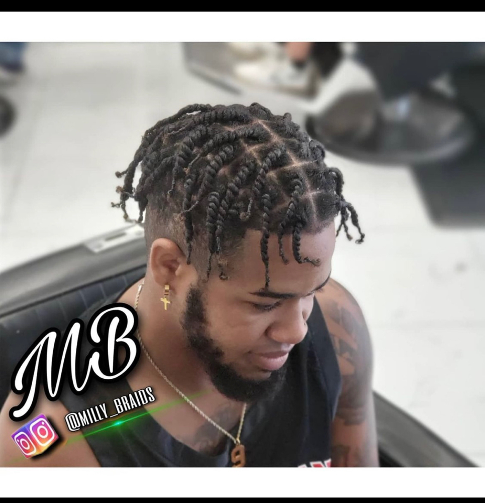 ManBun Twist ( Just the top)