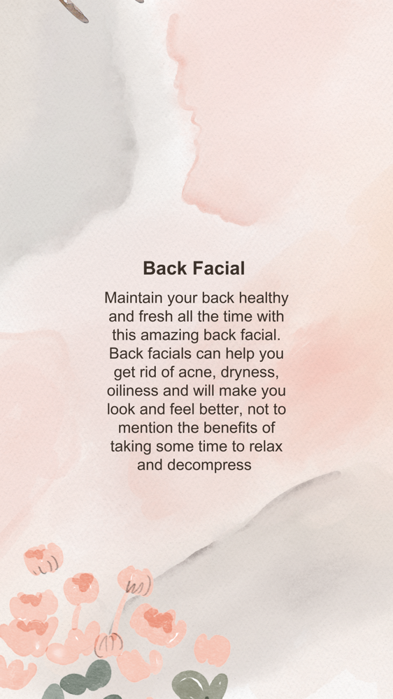 Back Facial