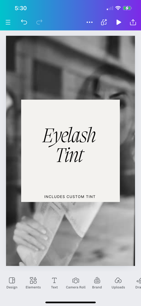 Eyelash Tint