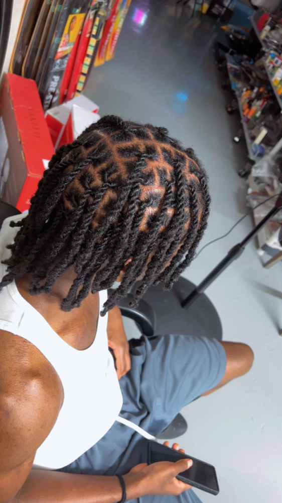 Loc Style Two Strands at The Xperience Salon & Spa in Murfreesboro, TN