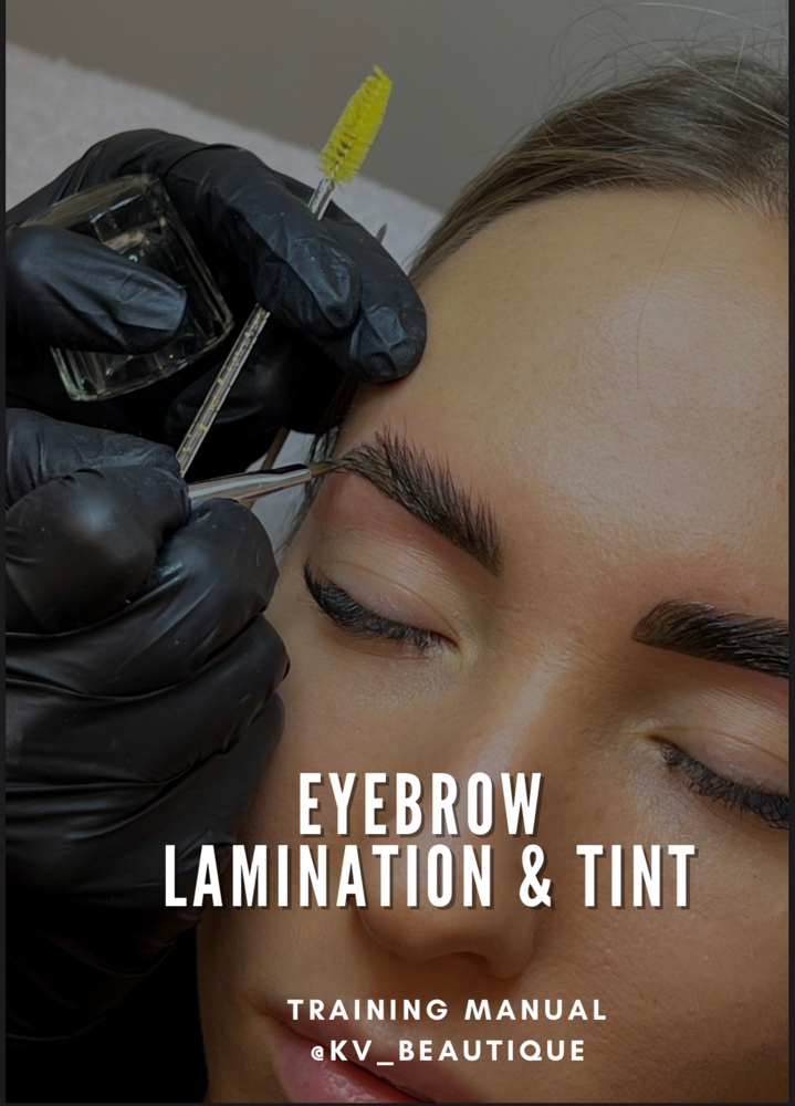 Brow Lamination & Tint Class