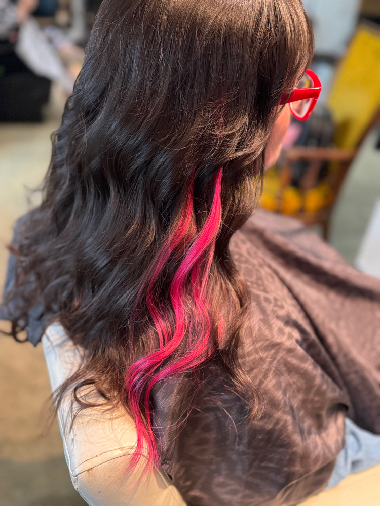 Tinsel, Feather, Extension Color at Blondie’s in Spencer, TN