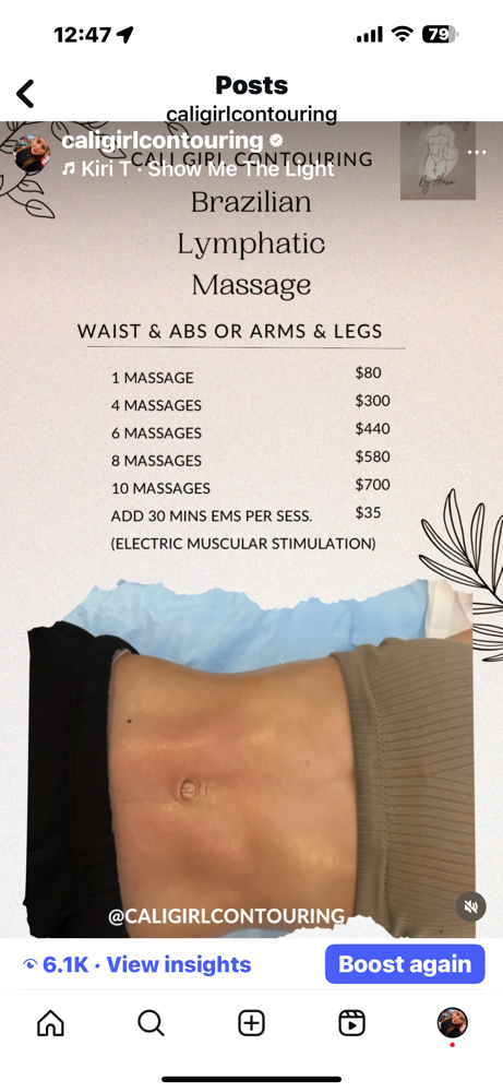 Brazilian Lymphatic Drainage