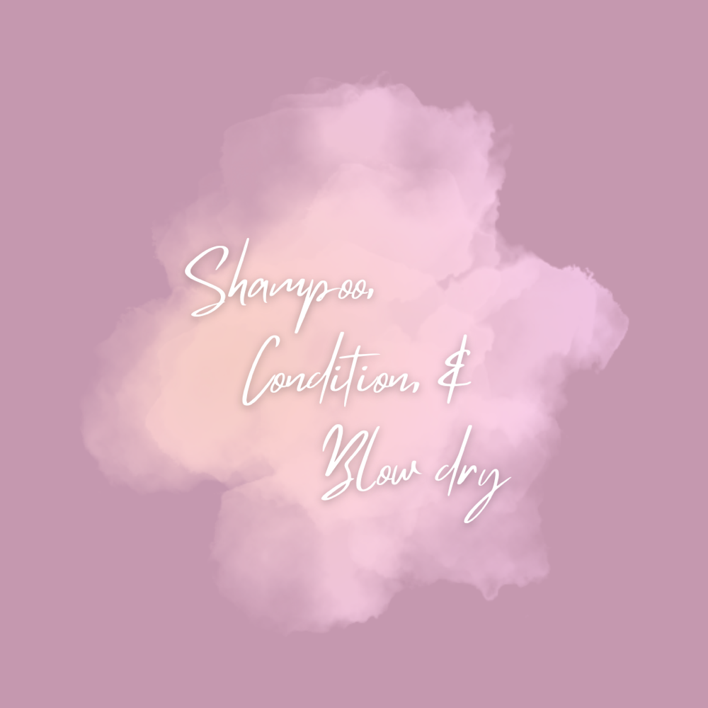 Shampoo, Condition & Blowdry