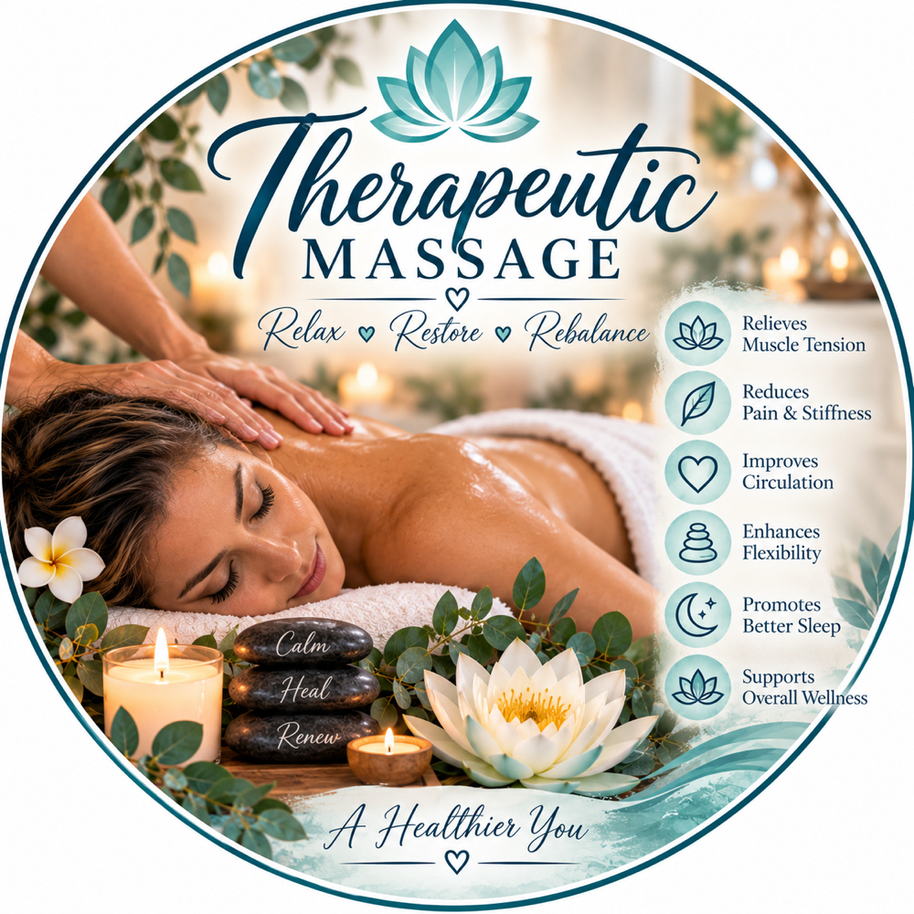 2 Hour Therapeutic Massage at Aprils Renewal Therapy in Pocahontas, AR