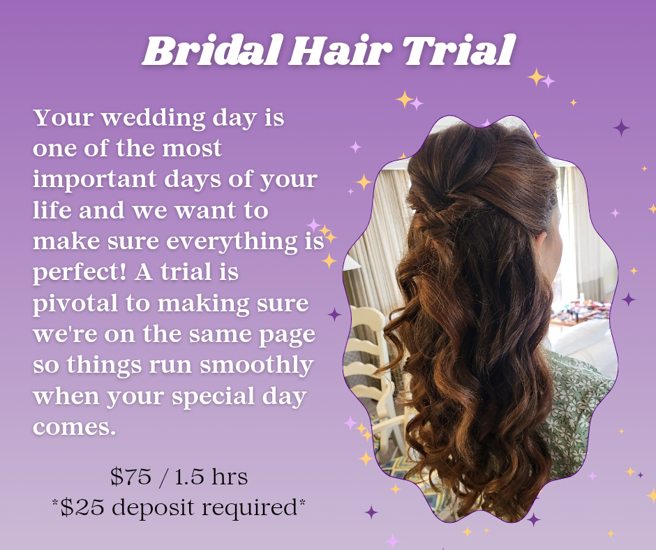 Bridal Hair Trial