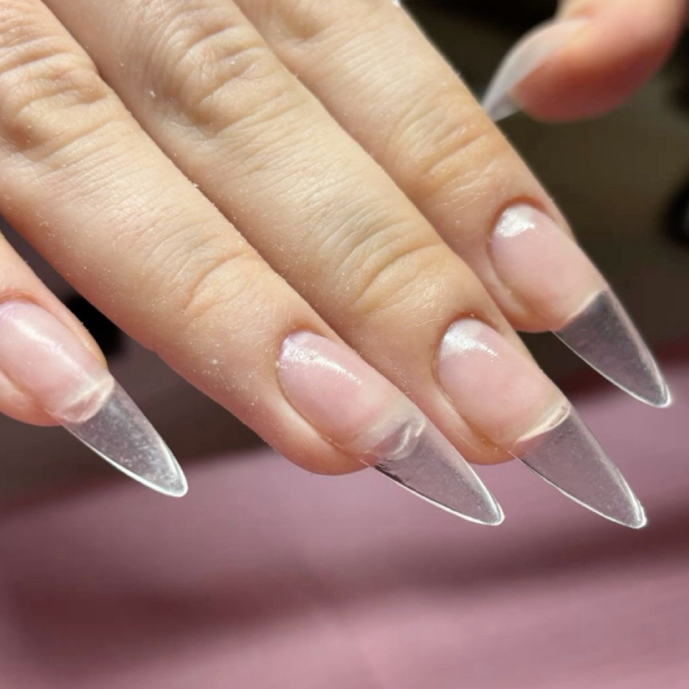 Gel-X Enhancements (on bare nails) at Salon 456 in Monroe, OR