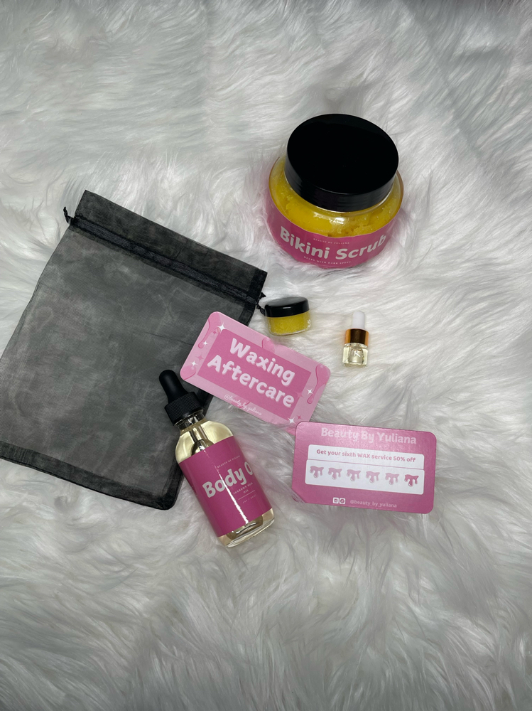 Brazilian Wax + Aftercare Bundle