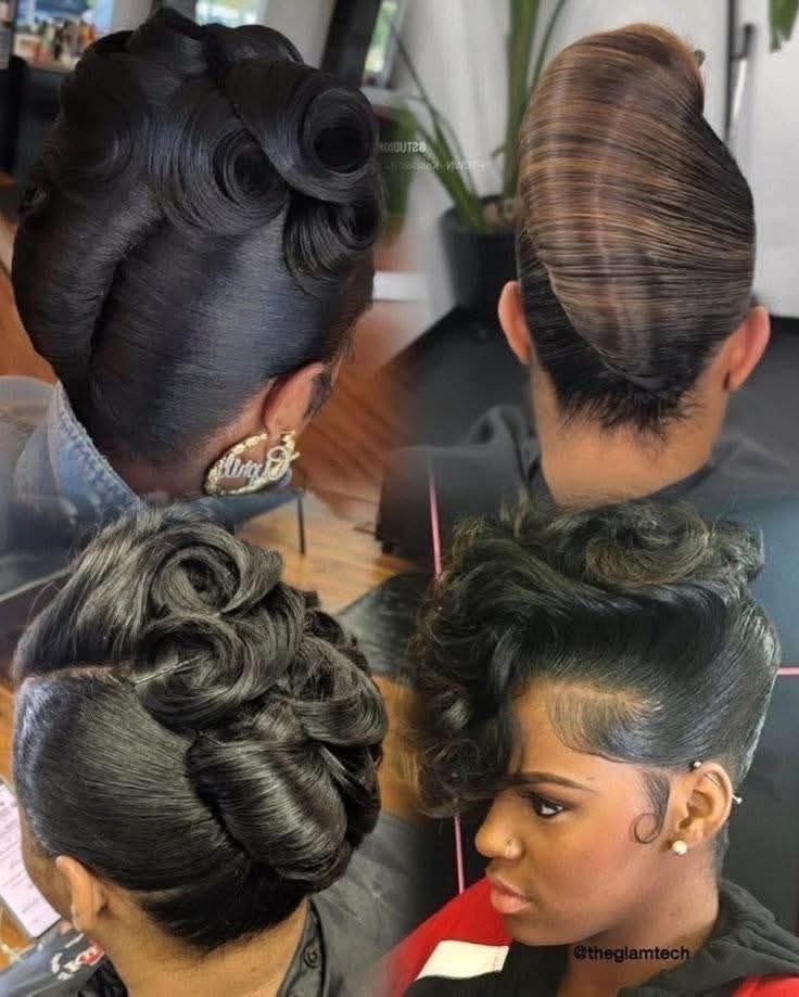French Roll at Hair Transformer in Houston, TX