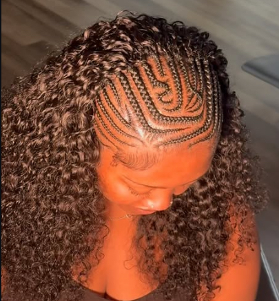 Half Braids/Half Sewin