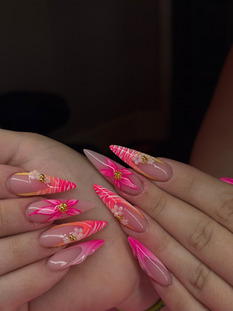 Advanced acrylic full-set at Primed and Polished in buffalo, NY