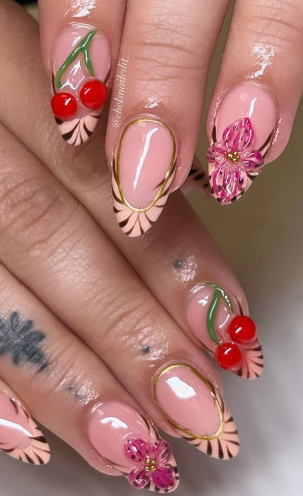 Add On (3D SCULPTED FLOWERS…etc)