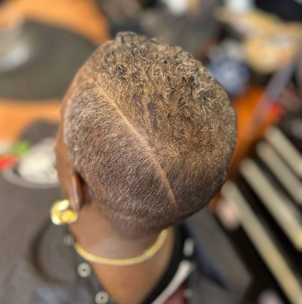Womens haircut