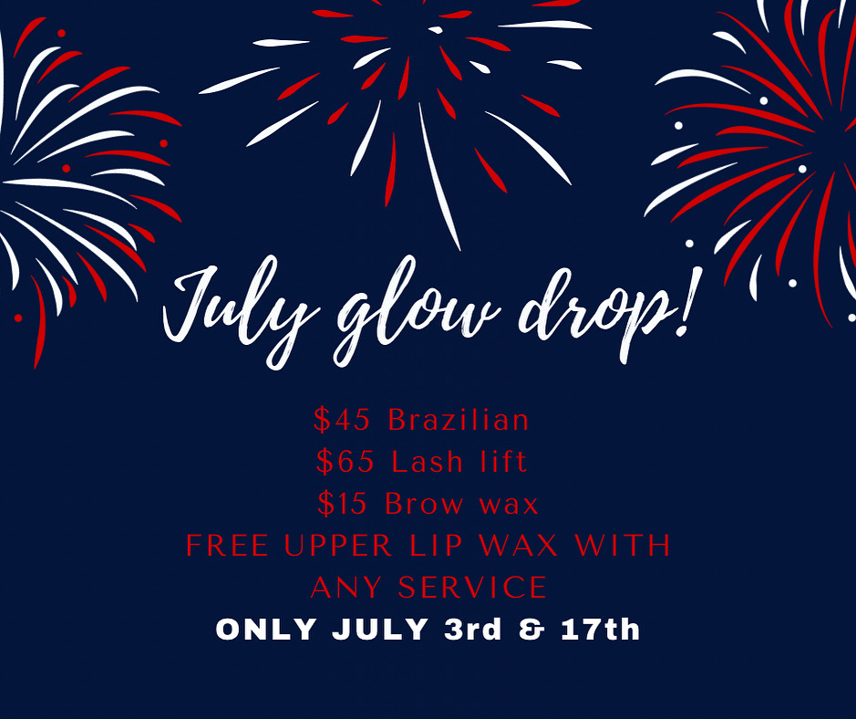 July Glow Drop ONLY JULY 3rd & 17th