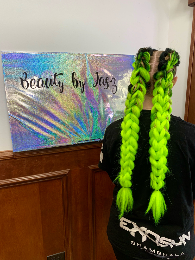 3D Pull Through Braid