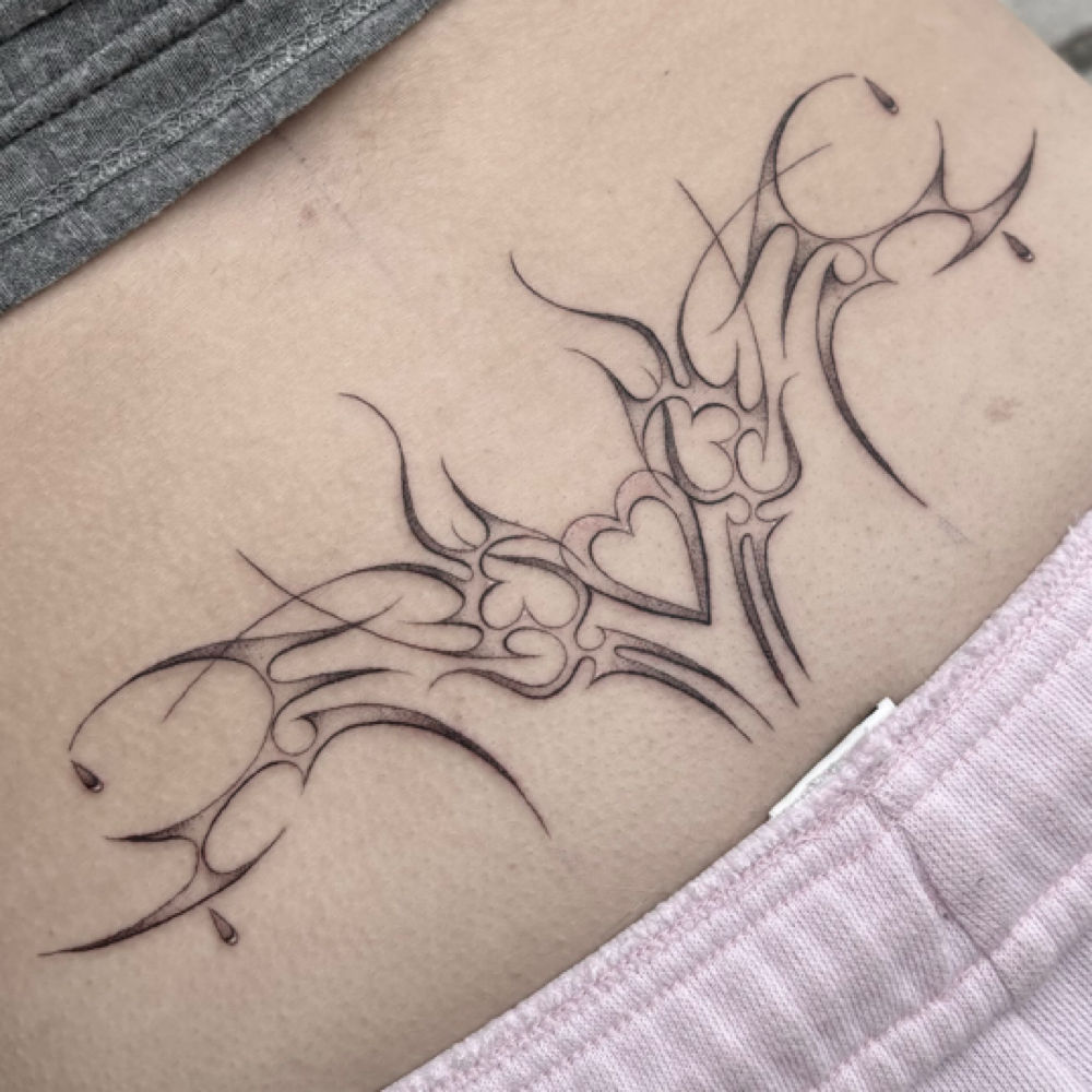 Tramp Stamp at Kootsoo Tattoos in Reno, NV