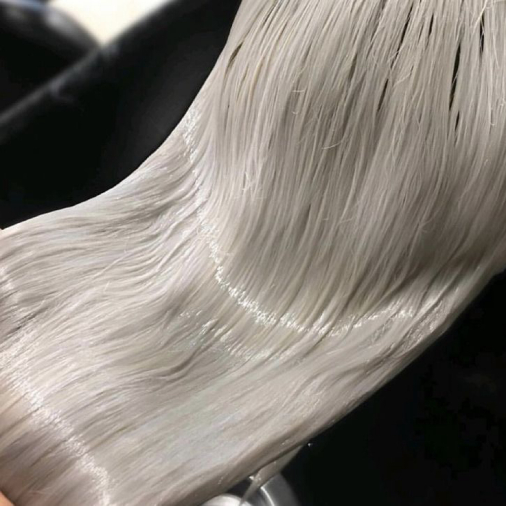 Bleach & Tone Retouch at Abide Salon in Chattanooga, TN