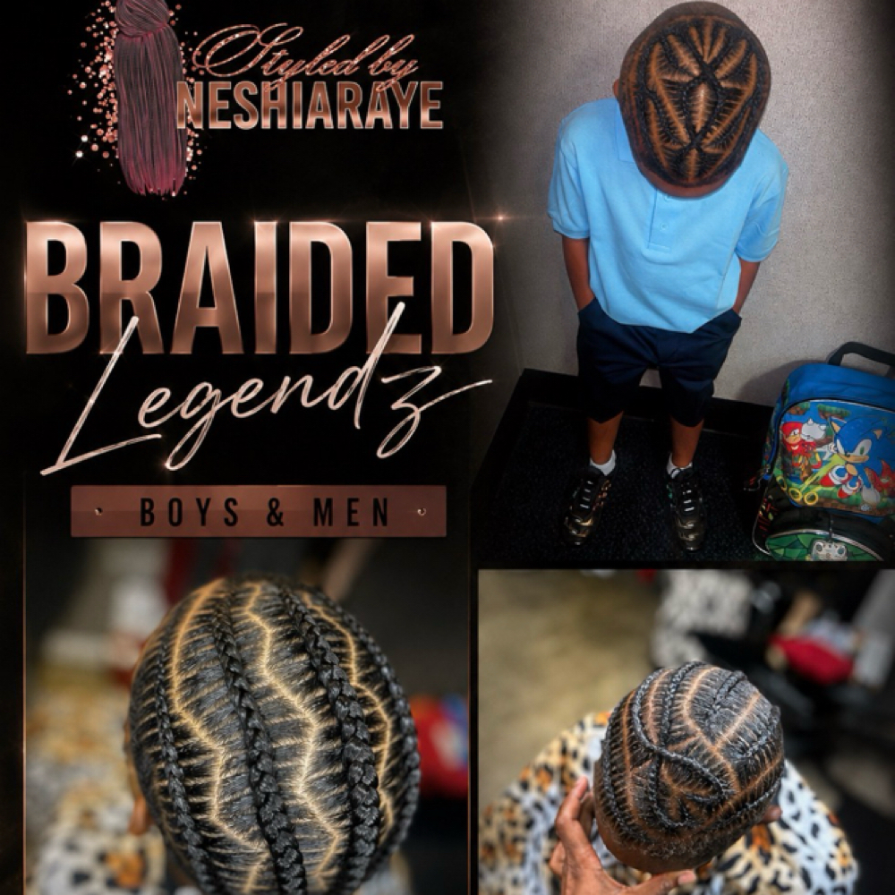 Braided Legendz (Boys/Men) at StyleByNeshiaRaye in Moncks Corner, SC