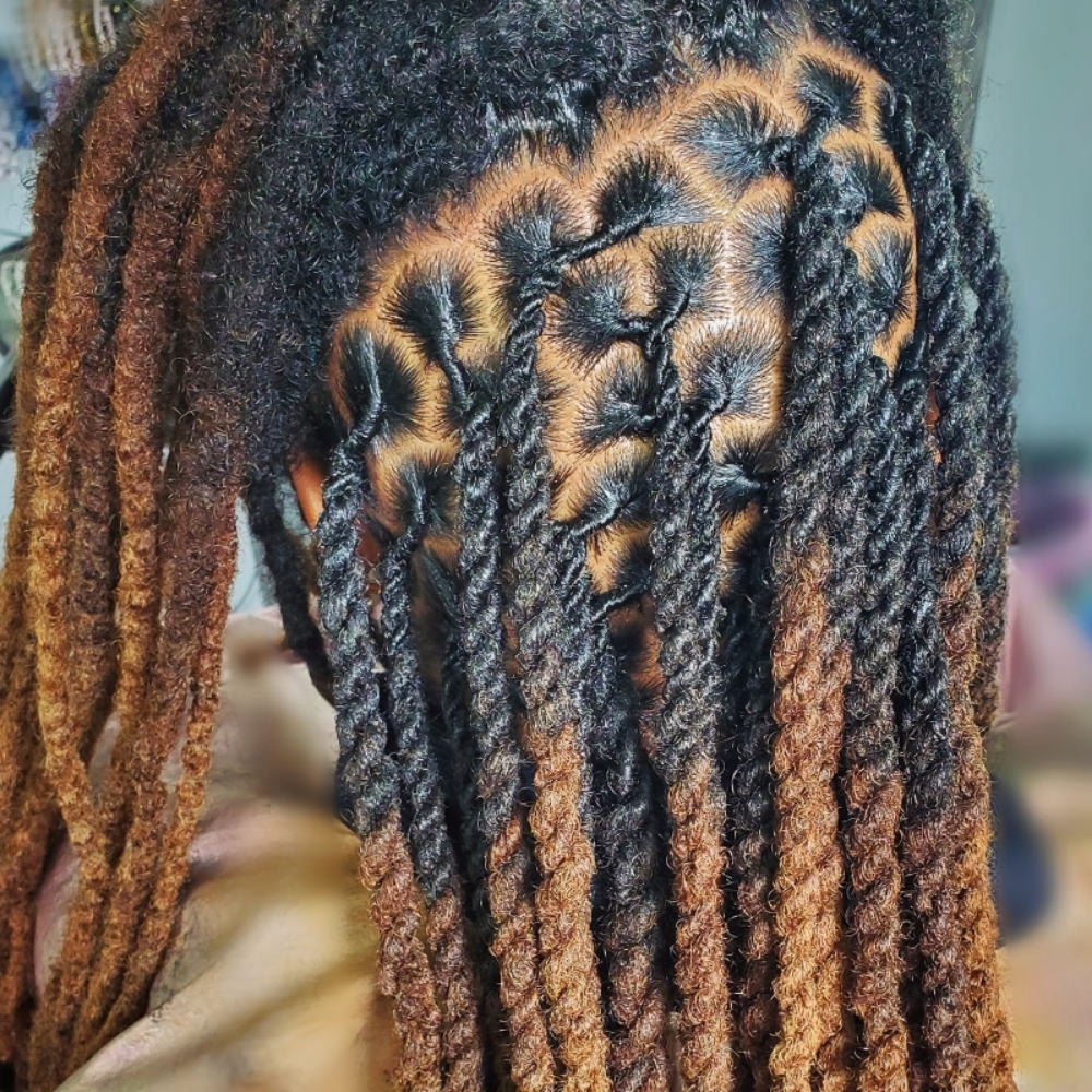 Deluxe Loc Maintenance at Ashleigh's Artistry in San Jose, CA
