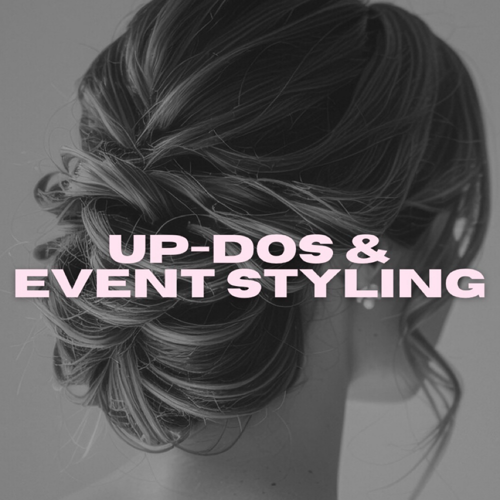Updos & Event Styling at Alkali Salon in Santa Ana, CA