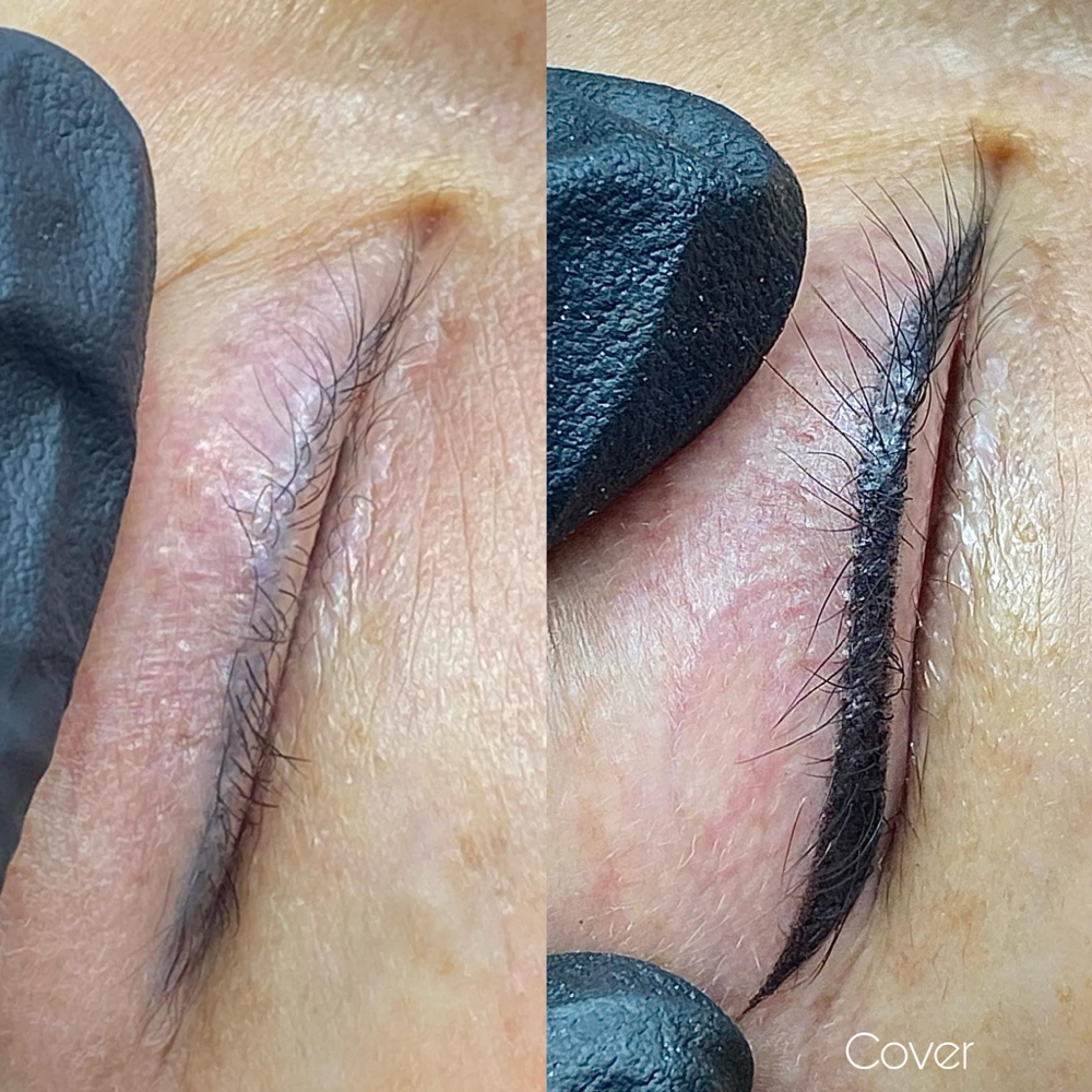 🖤 EYELINER TATTOO at Ohlala Lashes & Brows in Houston, TX