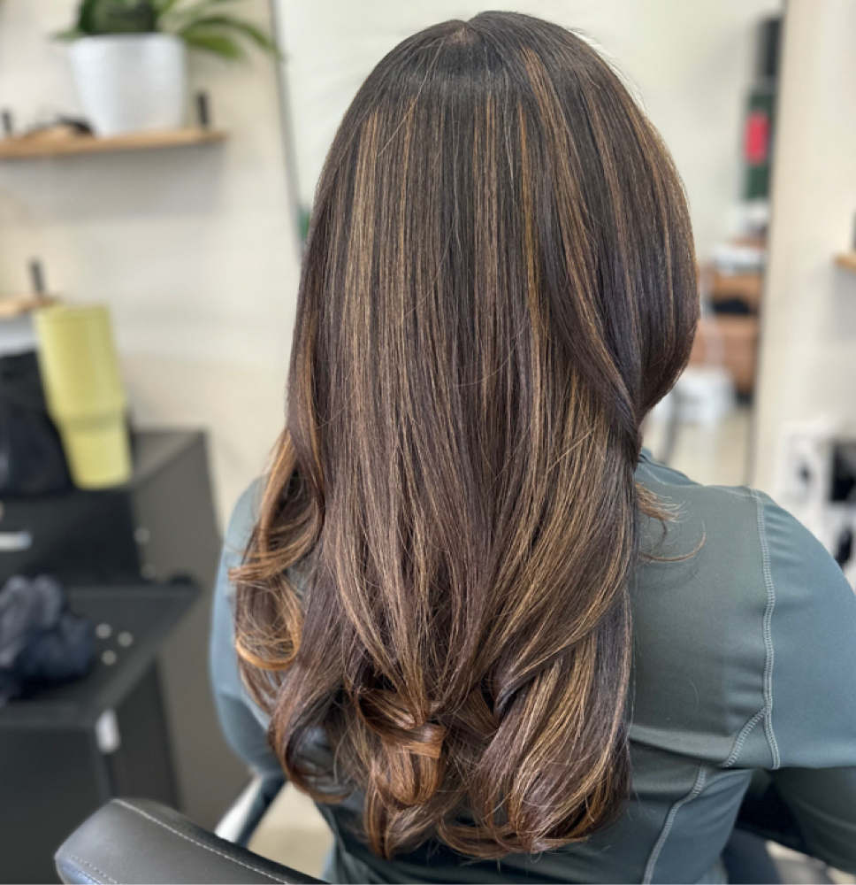 Highlights at CNB hair by Britney in Granada Hills, CA