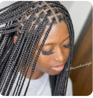 Knotless (block) Braids W/shampoo