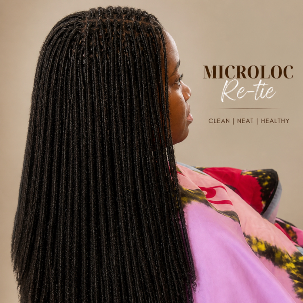 Microloc Retie/styled Basic at LISA DID IT BRAIDS & LOCS in Martinez, GA