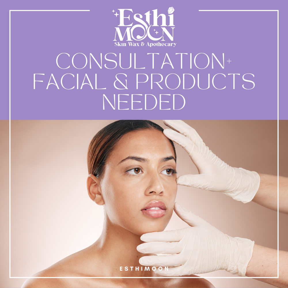 CONSULTATION+FACIAL&PRODUCTS NEEDED