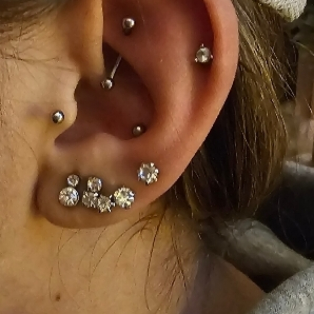 Conch Piercing at Piercings By Autumn in New Castle, PA