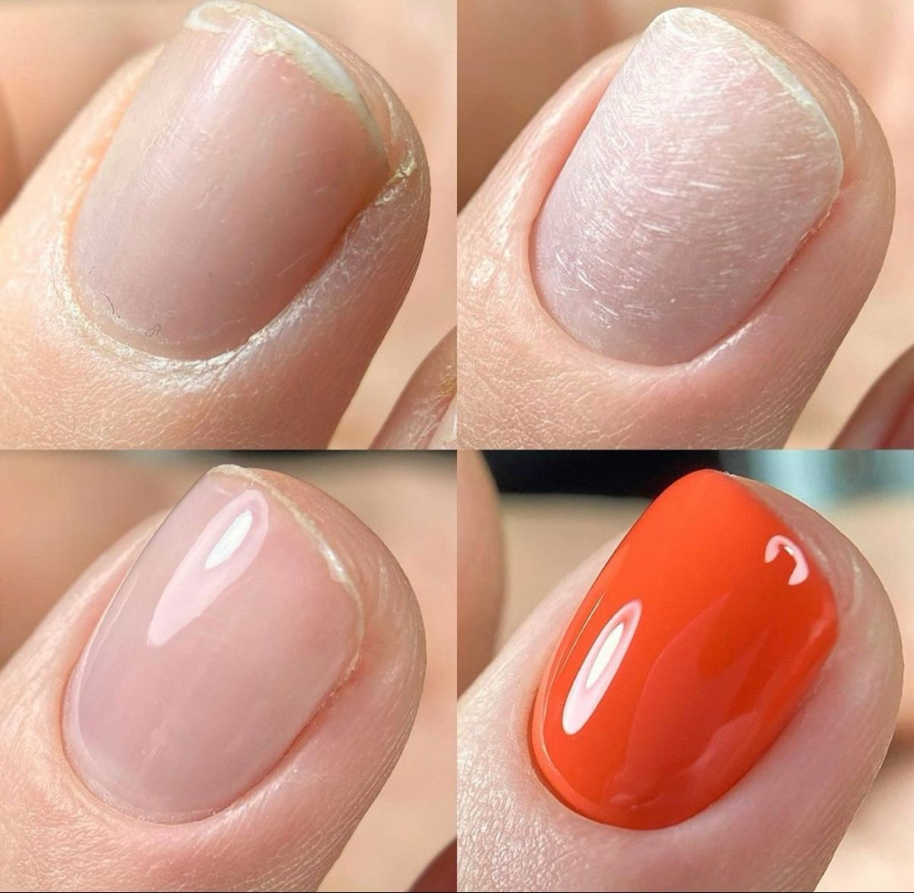 Russian Manicure + Gel Polish