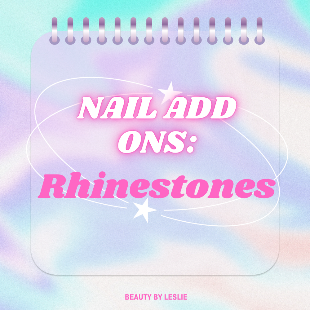 Nail Add On: Rhinestones*per Finger