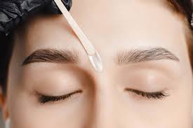 Brow cleanup with Facial
