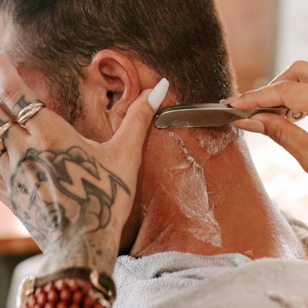 Mens Neck Shave Add On at Ashleigh Nyquist in Allen Park, MI