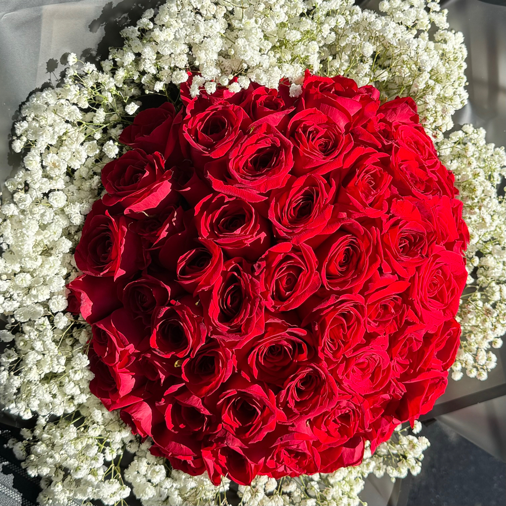 Large Bouquet (48-50 Roses)