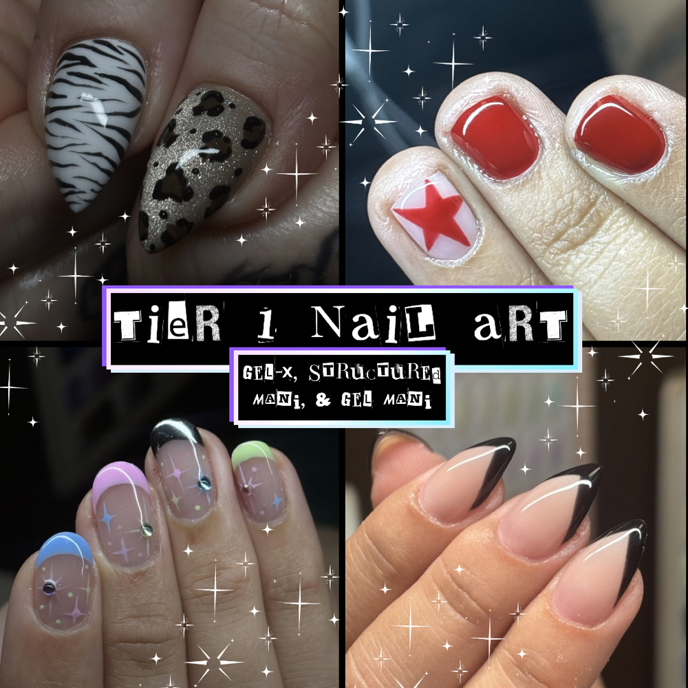 TIER 1 NAIL ART + SET at Klawed By Cookie in Fullerton, CA