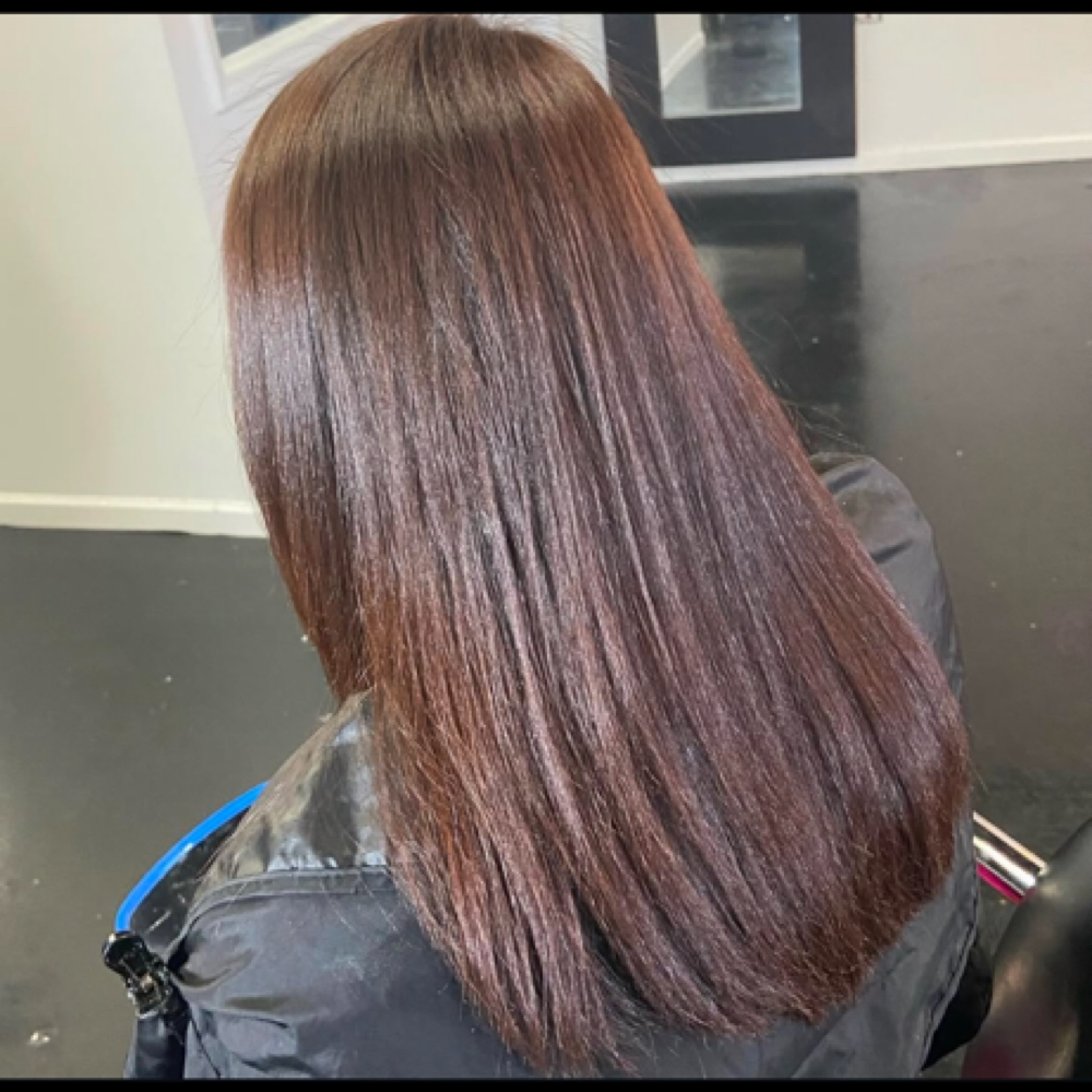 The Healthy Hair Silk Press at The Flawless Butterfly Effect By Lakesha in Atlanta, GA