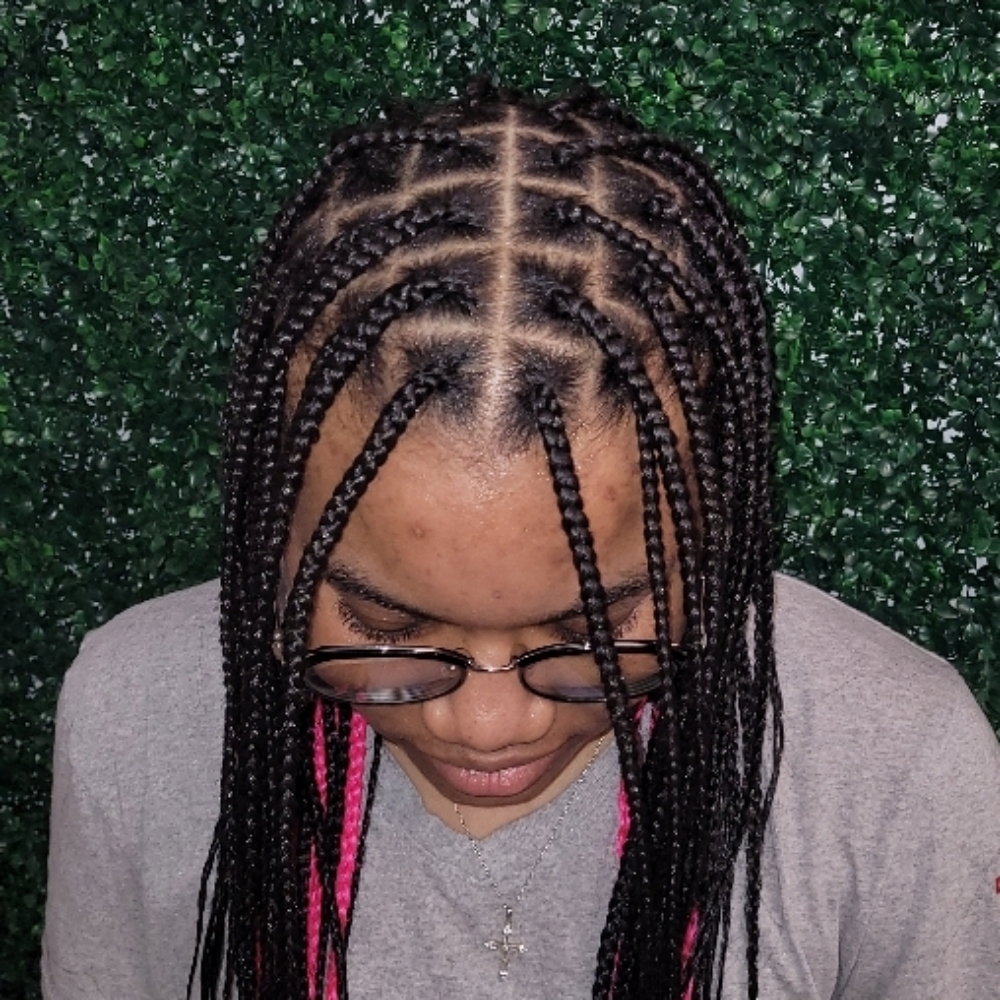 Knotless Braid Extensions at SimpleStyles by Mel in Brooklyn, NY