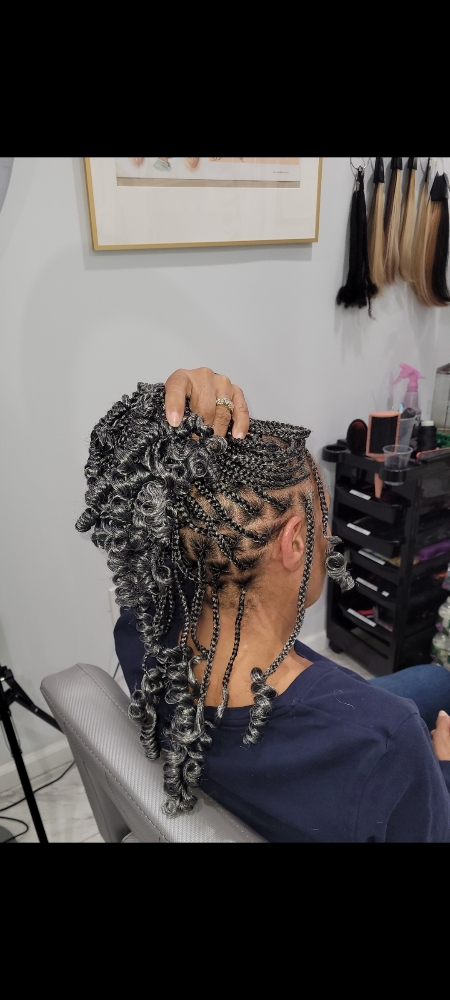 Knotless Braid Extensions