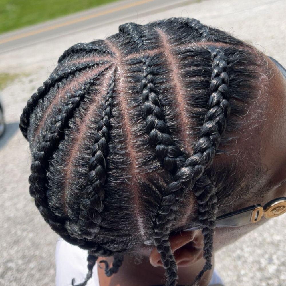 Mens 8 Stitch Braids at Slayb.yshae in Dickson, TN