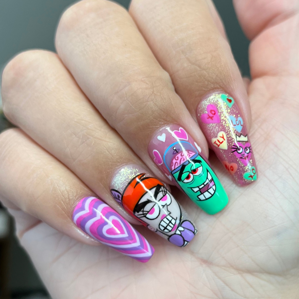 Add-On | Character Nail Art at Blossom Beauty Studio in Willoughby, OH