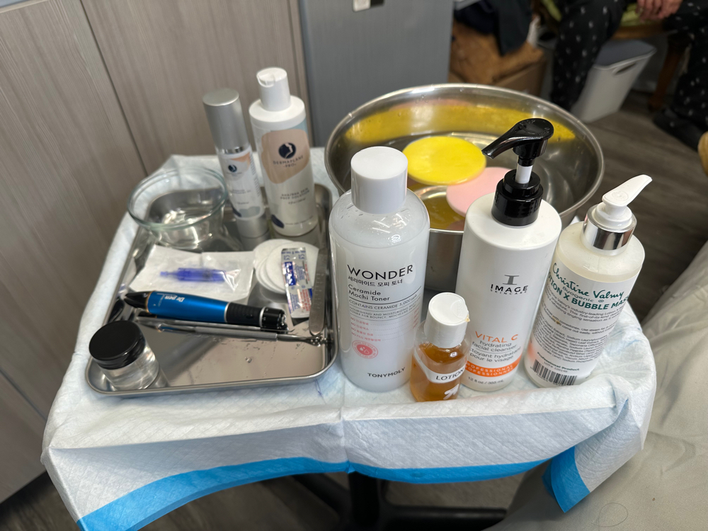 Chemical peel facials customstomize